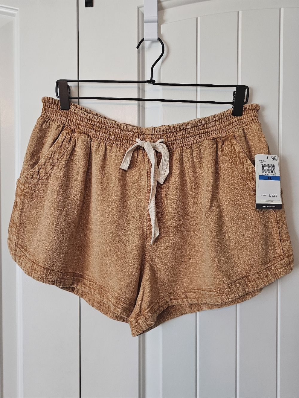 Rip Curl Teen/Youth Light Orange Drawstring Beach Shorts